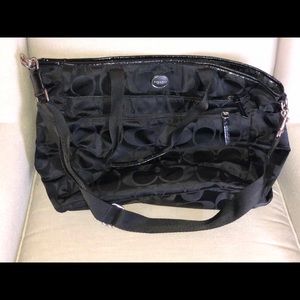 Coach Diaper Bag (black)